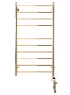 Полотенцесушитель электрический Domoterm Медея П10 500x1000 ER золото